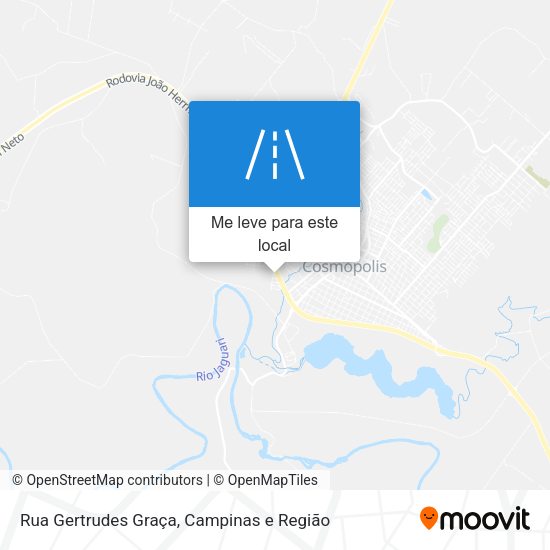 Rua Gertrudes Graça mapa