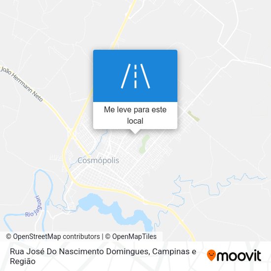 Rua José Do Nascimento Domingues mapa