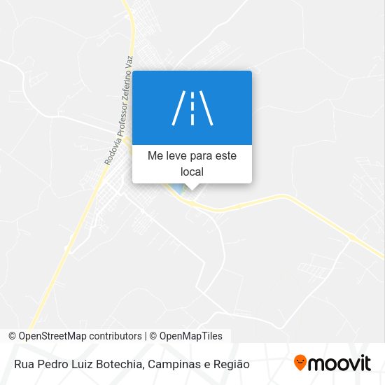 Rua Pedro Luiz Botechia mapa