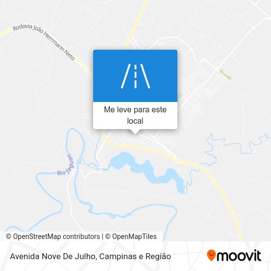 Avenida Nove De Julho mapa