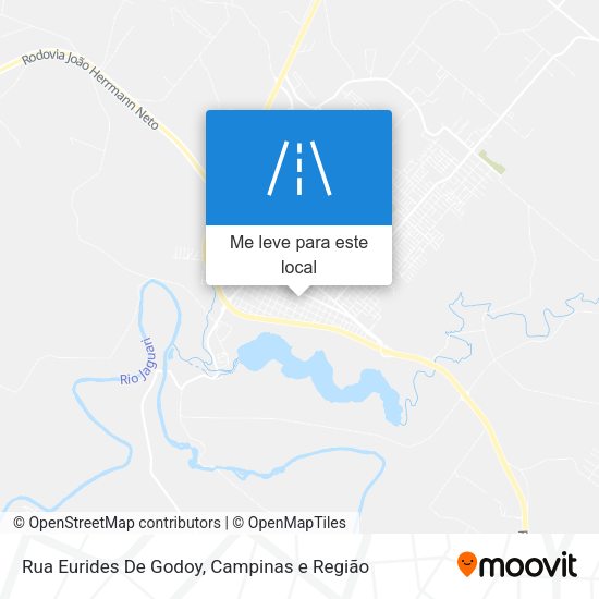 Rua Eurides De Godoy mapa