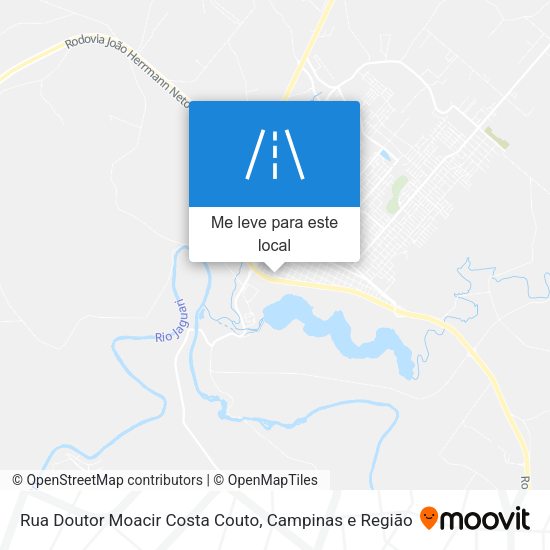 Rua Doutor Moacir Costa Couto mapa