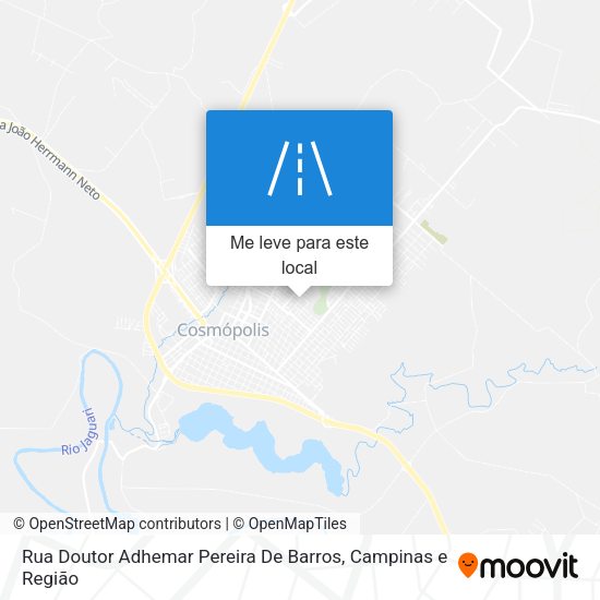Rua Doutor Adhemar Pereira De Barros mapa