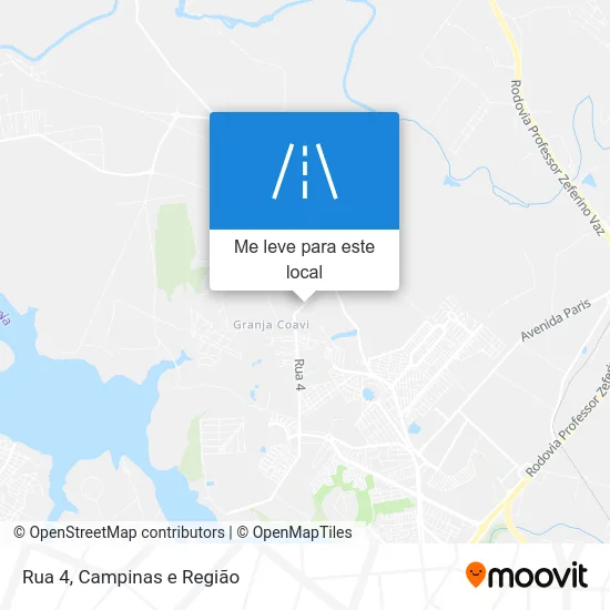Rua 4 mapa