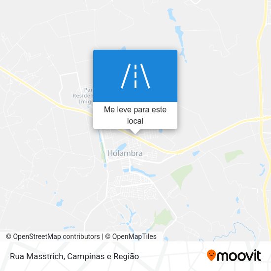 Rua Masstrich mapa