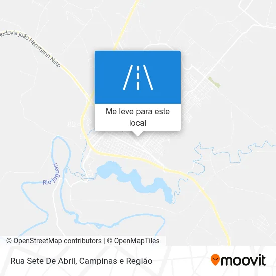 Rua Sete De Abril mapa