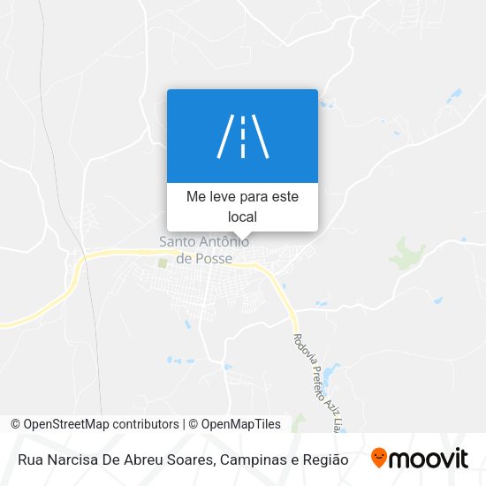 Rua Narcisa De Abreu Soares mapa