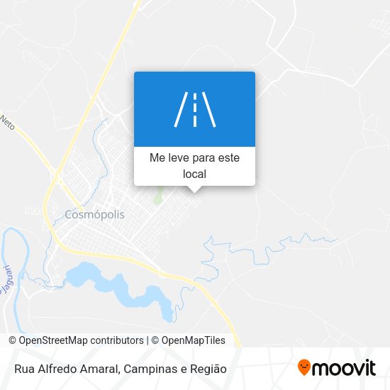 Rua Alfredo Amaral mapa