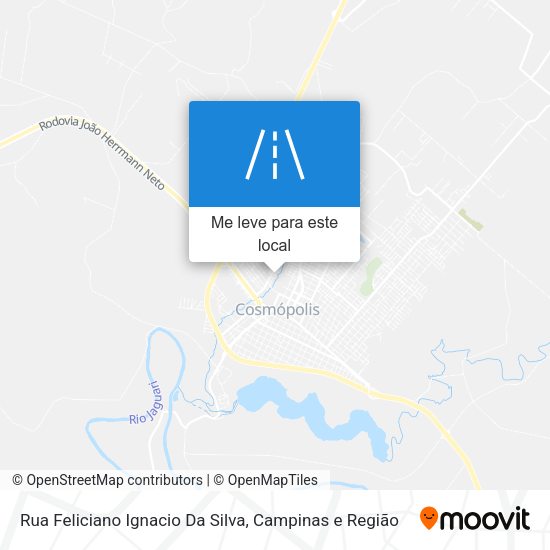 Rua Feliciano Ignacio Da Silva mapa