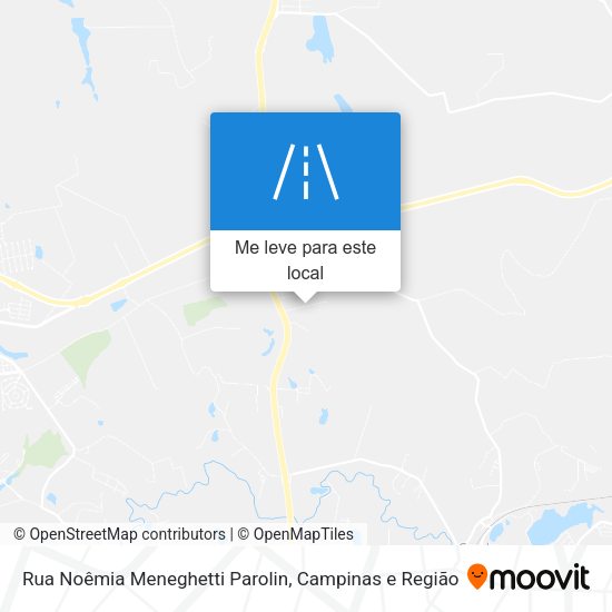 Rua Noêmia Meneghetti Parolin mapa