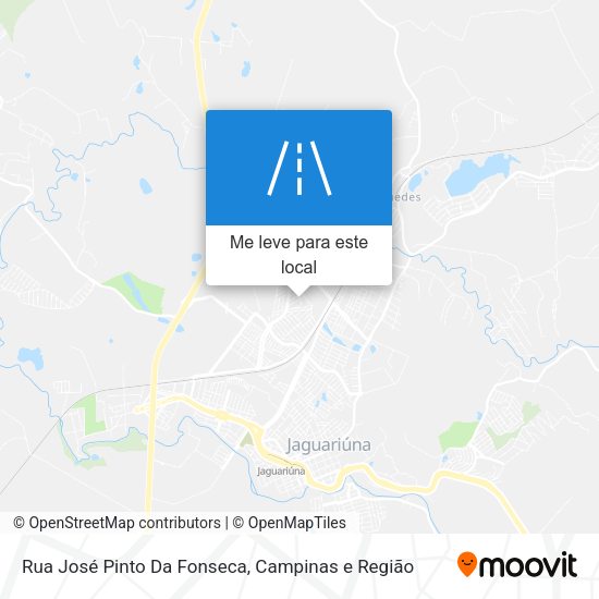 Rua José Pinto Da Fonseca mapa
