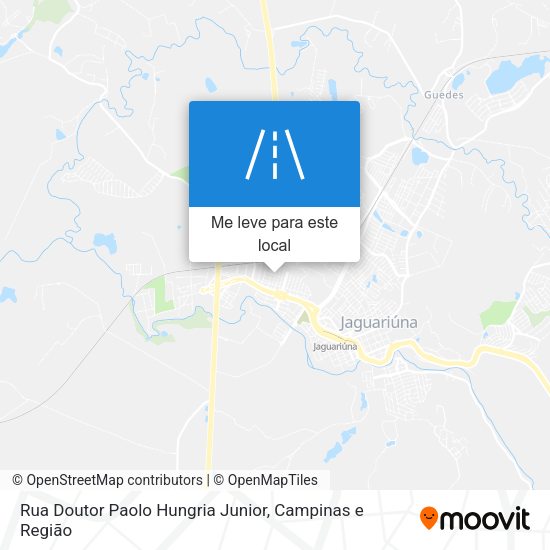 Rua Doutor Paolo Hungria Junior mapa