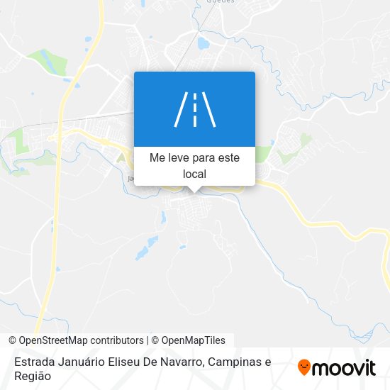 Estrada Januário Eliseu De Navarro mapa