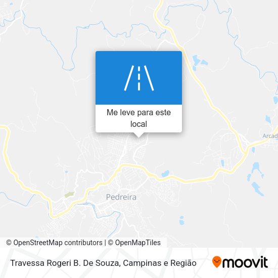 Travessa Rogeri B. De Souza mapa