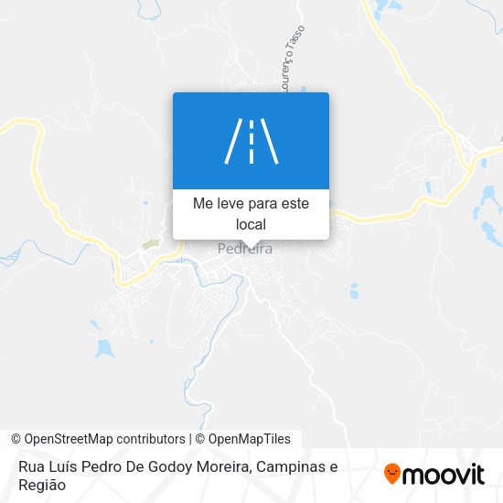 Rua Luís Pedro De Godoy Moreira mapa