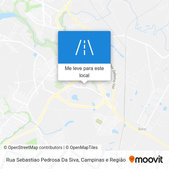 Rua Sebastiao Pedrosa Da Siva mapa