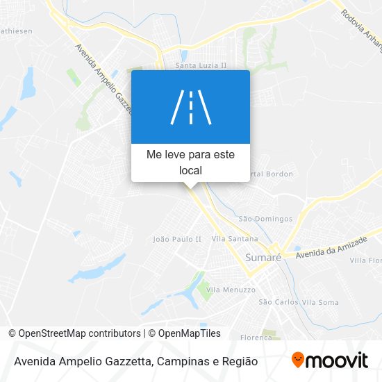 Avenida Ampelio Gazzetta mapa