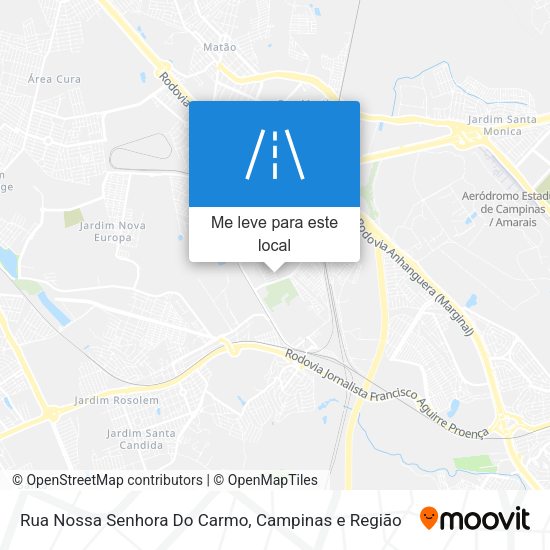Rua Nossa Senhora Do Carmo mapa