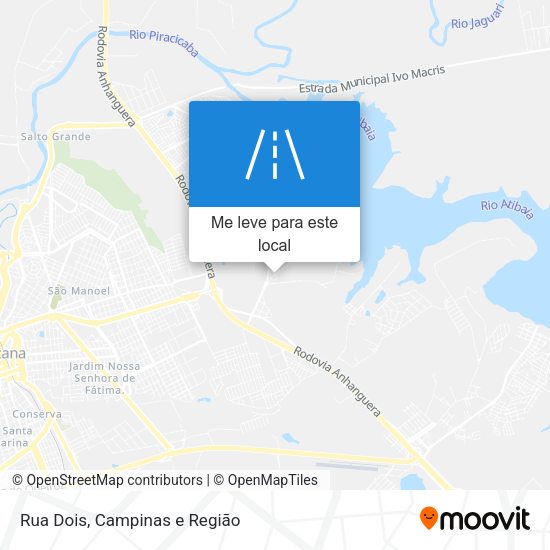 Rua Dois mapa