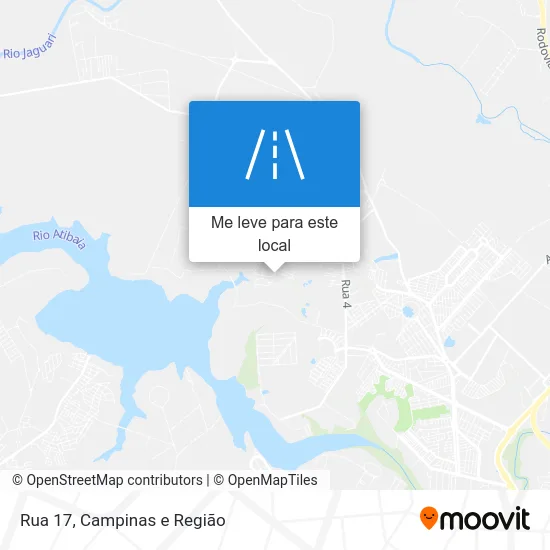 Rua 17 mapa
