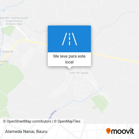 Alameda Nanai mapa