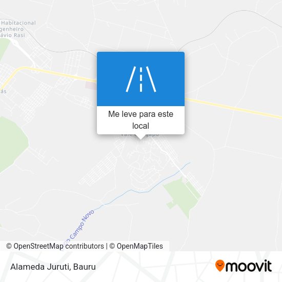 Alameda Juruti mapa