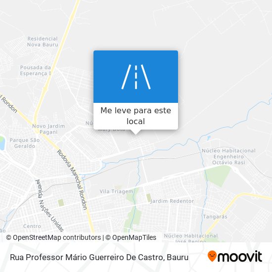 Rua Professor Mário Guerreiro De Castro mapa