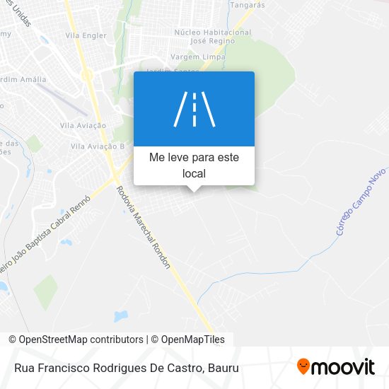 Rua Francisco Rodrigues De Castro mapa