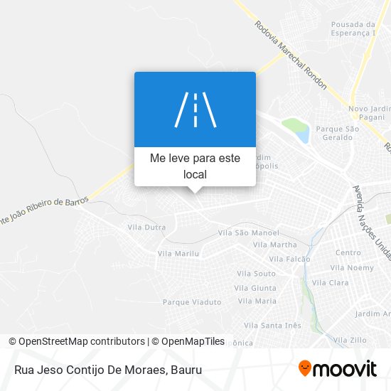Rua Jeso Contijo De Moraes mapa
