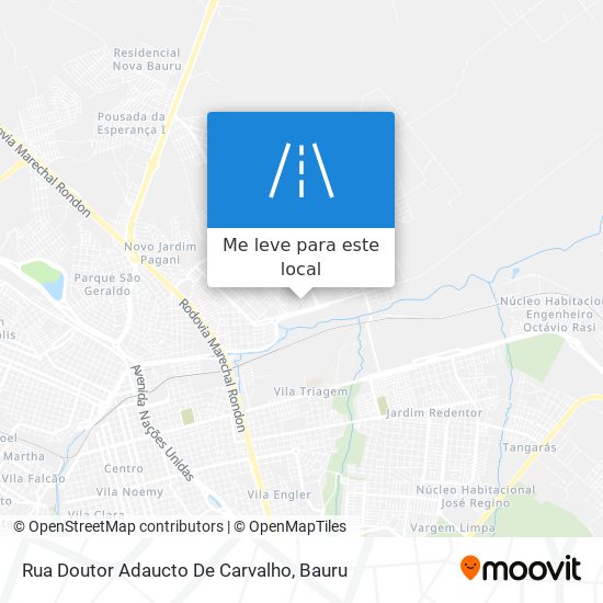 Rua Doutor Adaucto De Carvalho mapa