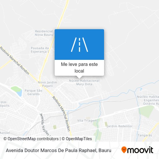Avenida Doutor Marcos De Paula Raphael mapa