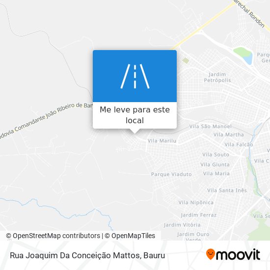 Rua Joaquim Da Conceição Mattos mapa