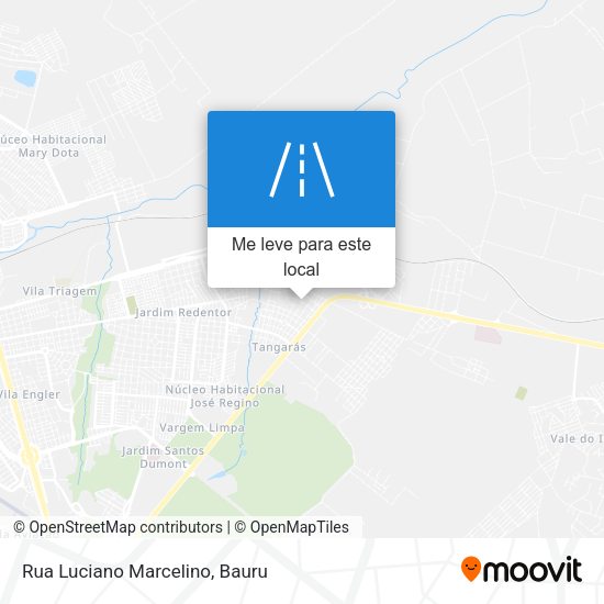 Rua Luciano Marcelino mapa