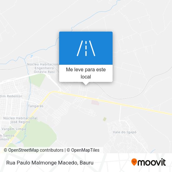 Rua Paulo Malmonge Macedo mapa