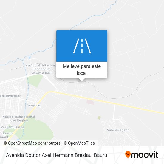 Avenida Doutor Axel Hermann Breslau mapa