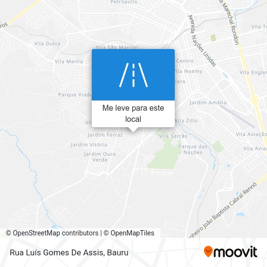 Rua Luís Gomes De Assis mapa