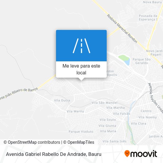 Avenida Gabriel Rabello De Andrade mapa