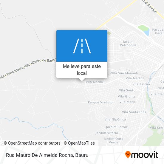 Rua Mauro De Almeida Rocha mapa