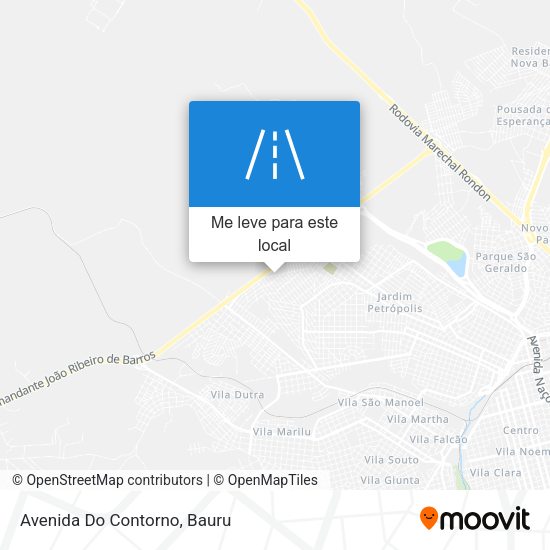 Avenida Do Contorno mapa