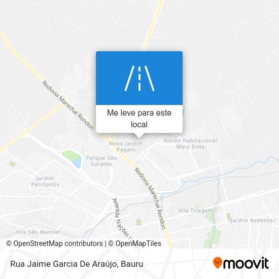 Rua Jaime Garcia De Araújo mapa