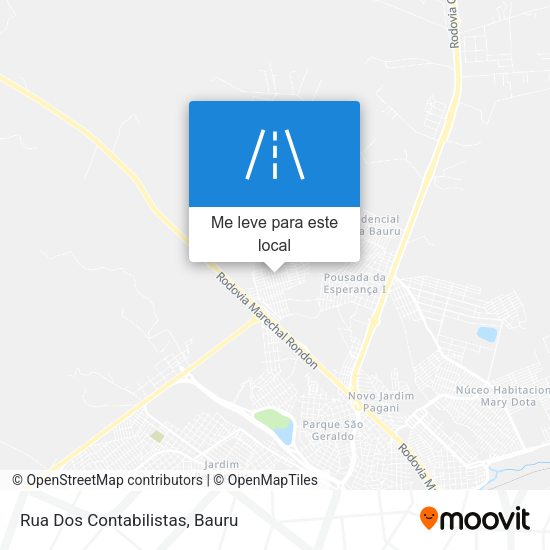 Rua Dos Contabilistas mapa