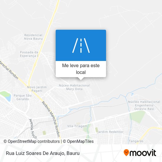 Rua Luiz Soares De Araujo mapa