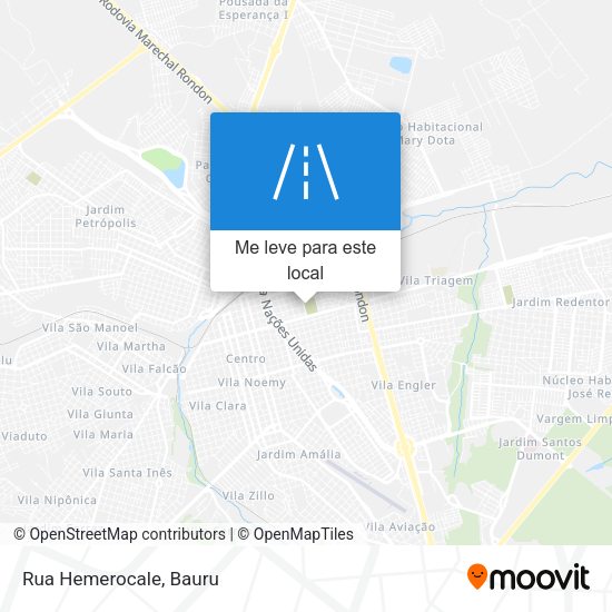 Rua Hemerocale mapa
