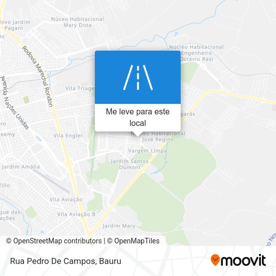 Rua Pedro De Campos mapa