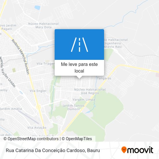 Rua Catarina Da Conceição Cardoso mapa