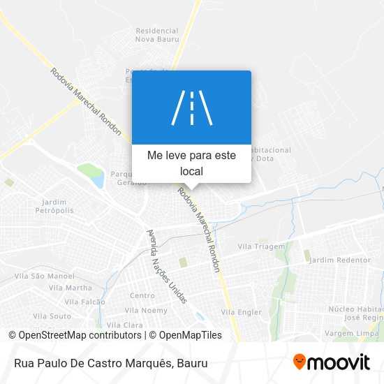 Rua Paulo De Castro Marquês mapa