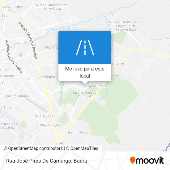 Rua José Pires De Camargo mapa