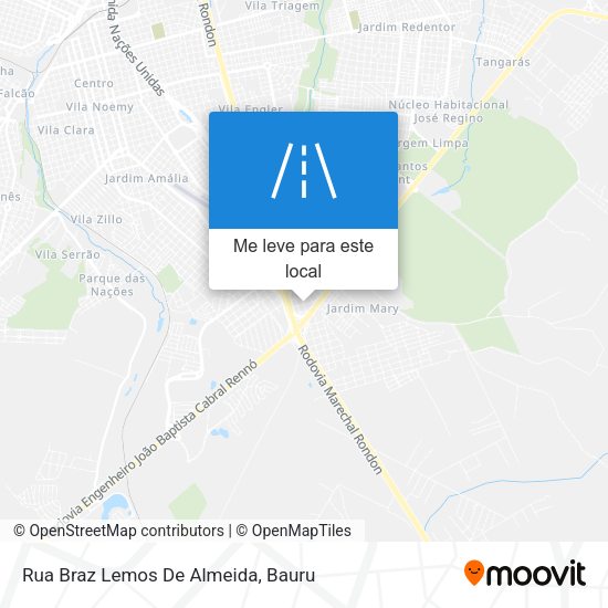 Rua Braz Lemos De Almeida mapa