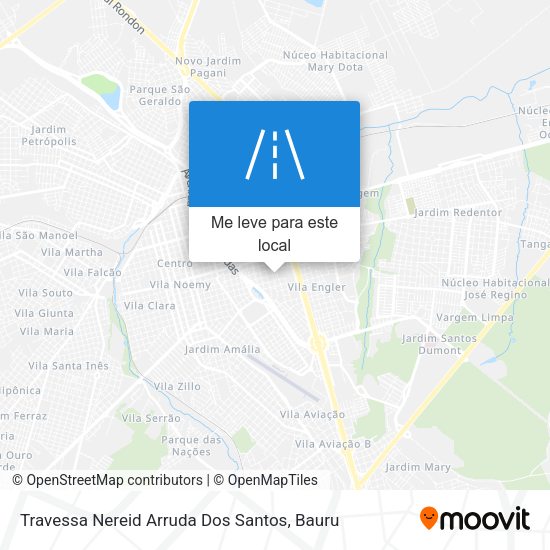 Travessa Nereid Arruda Dos Santos mapa