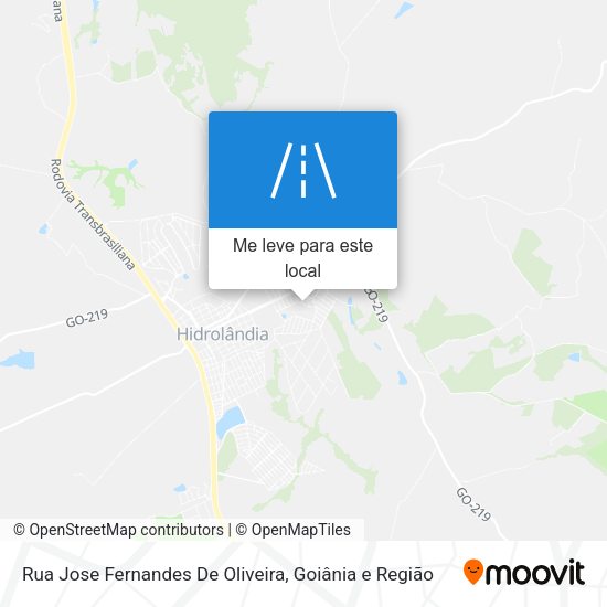 Rua Jose Fernandes De Oliveira mapa